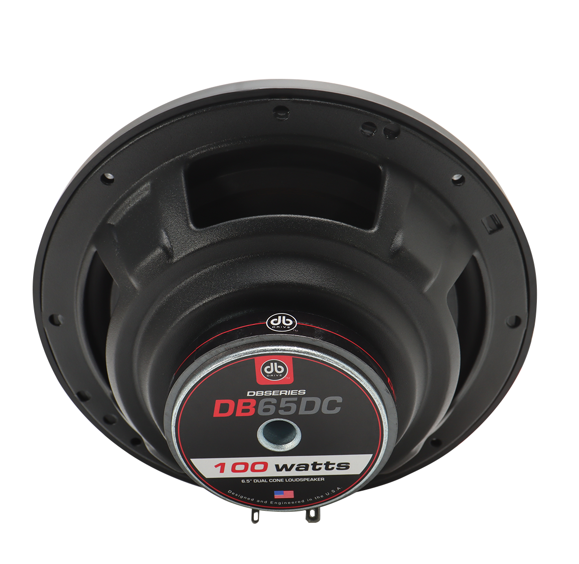DB Drive DB65DC 6.5-inch Dual Cone Car Audio Speaker Pair with Grills