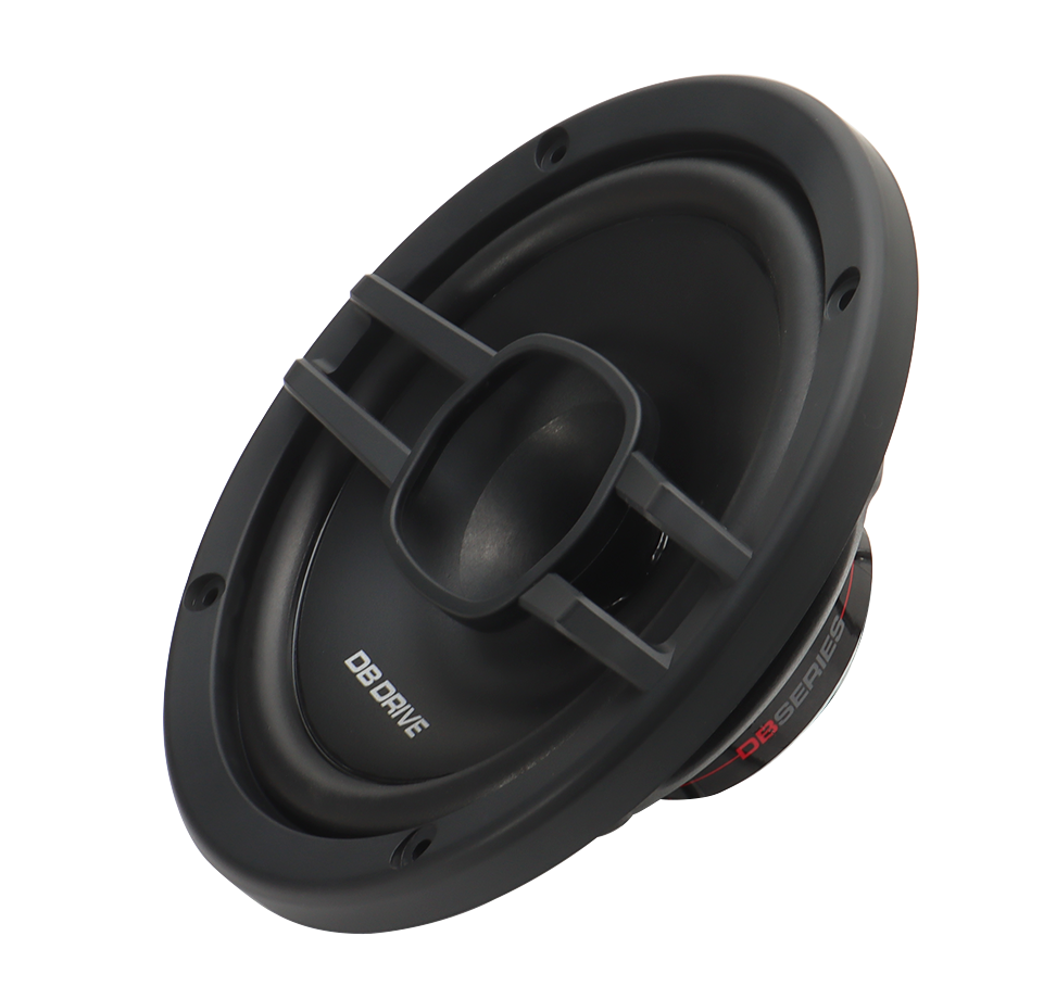 DB Drive DB65DC 6.5-inch Dual Cone Car Audio Speaker Pair with Grills