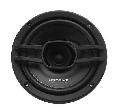 DB Drive DB65DC 6.5-inch Dual Cone Car Audio Speaker Pair with Grills