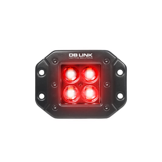 DB Drive DBFM4K-BL : 4/5 Watt Led Flush Mount Reverse Lights With Brake Light Function