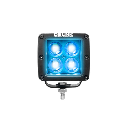 DB Drive DBSM4D-K-RGB : 4 in. Cree Led Light Kit With RGB Accent Lighting