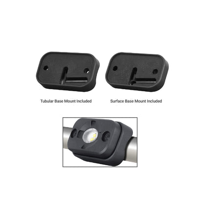 DB Drive DBSMRGB-4 : 4 in. Surface Mount Flood Light Kit W/RGB Accent Lighting