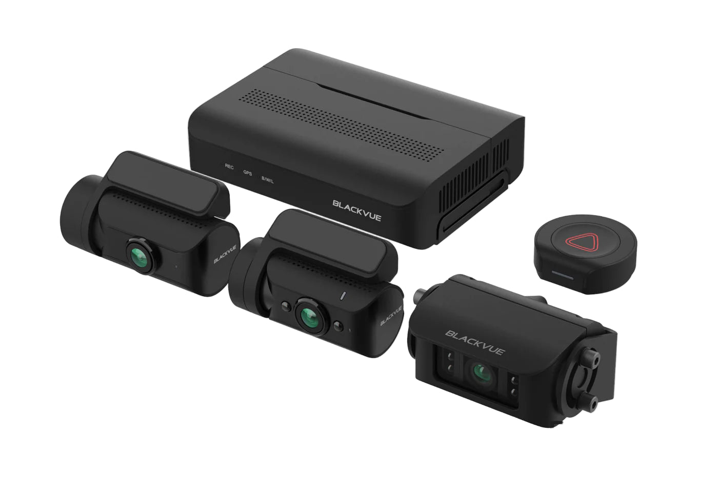 BlackVue DR770X-BOX-TRUCK 3-Channel Full HD Dash Cam For Front-Exterior Rear-Interior