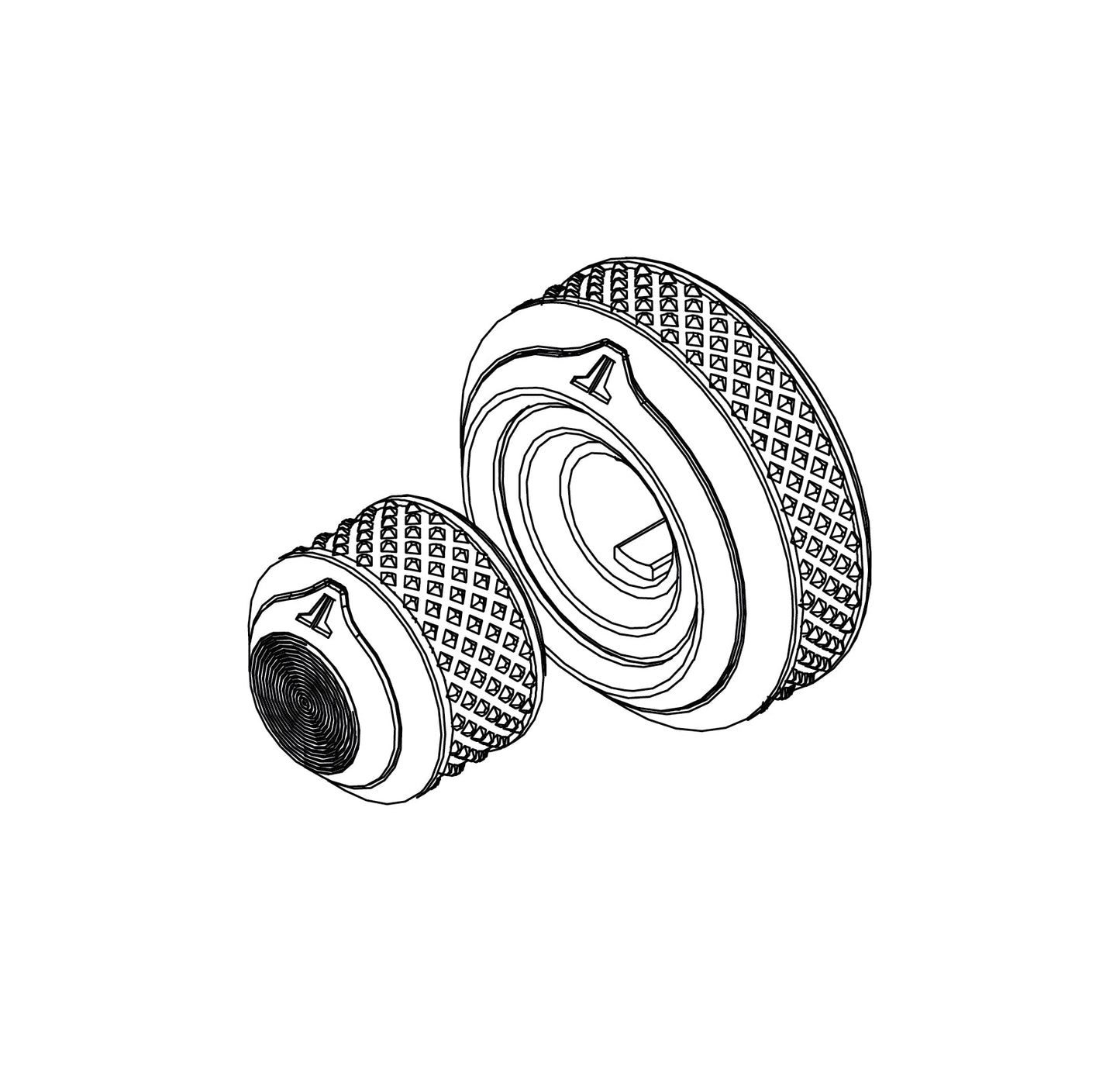 JL Audio DRC-205-Knob-RP
