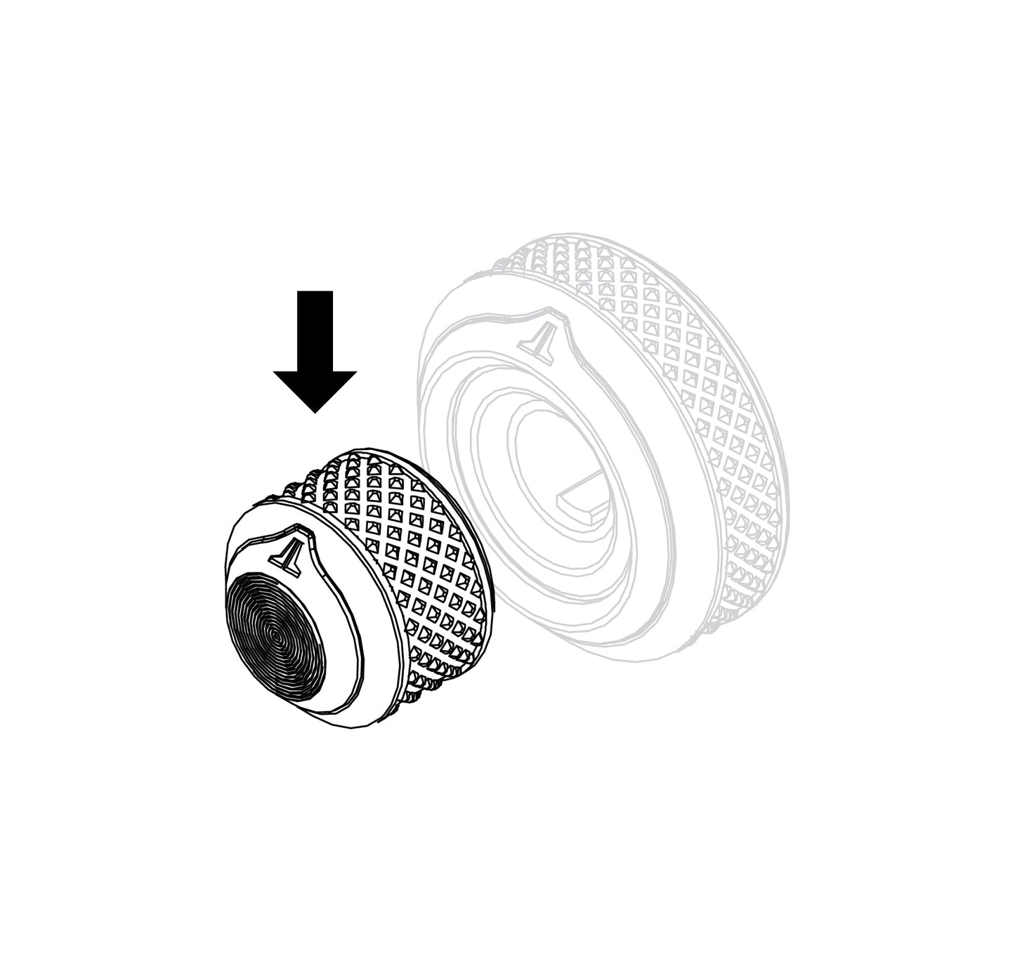 JL Audio DRC-205-Knob-RP