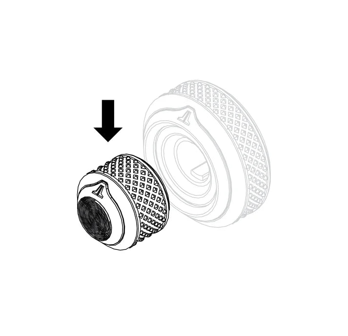 JL Audio DRC-205 Front Knob Replacement Part