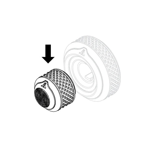 JL Audio DRC-205 Front Knob Replacement Part