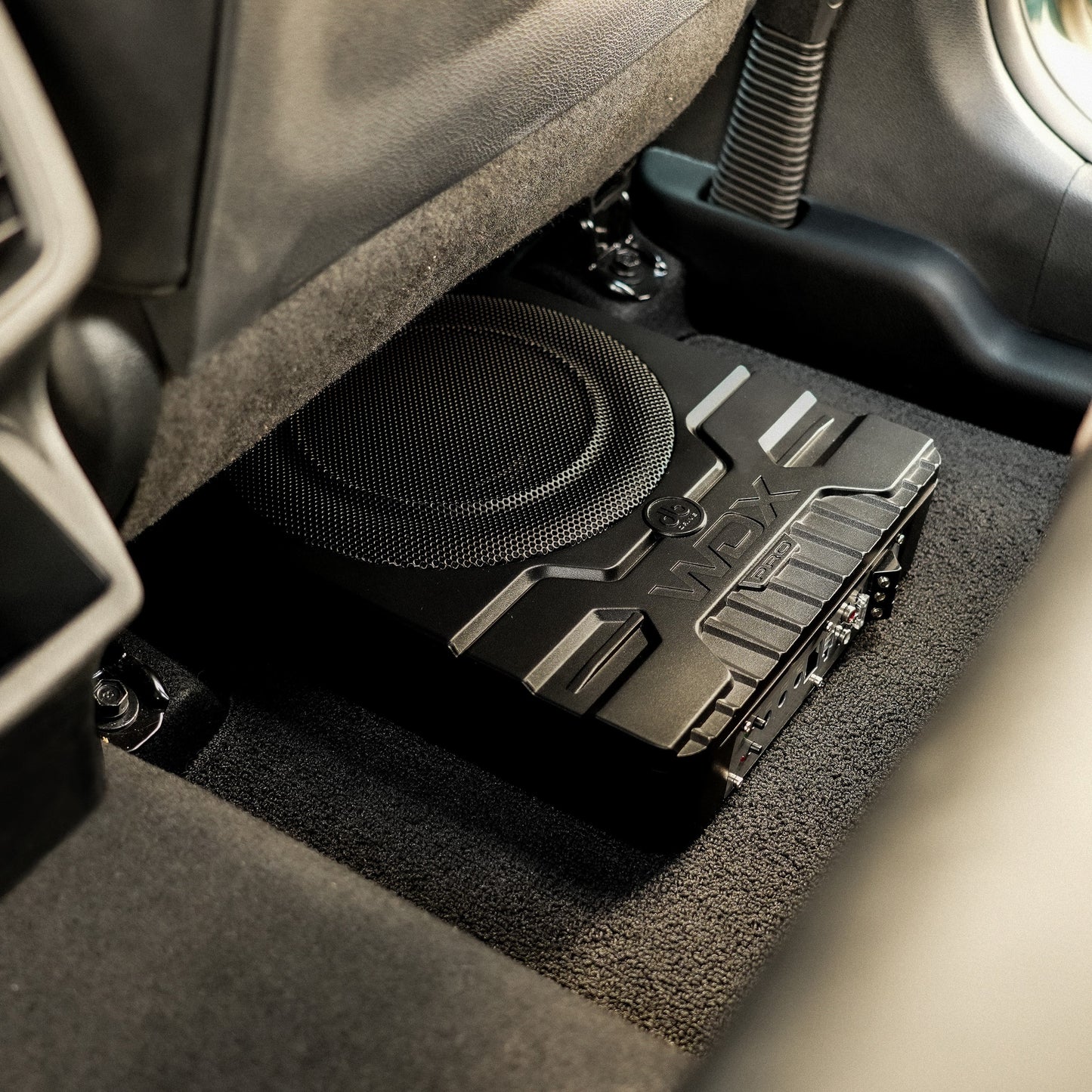DB Drive WDX PRO 10" Active Subwoofer: Compact High-Power Under-Seat Bass Solution