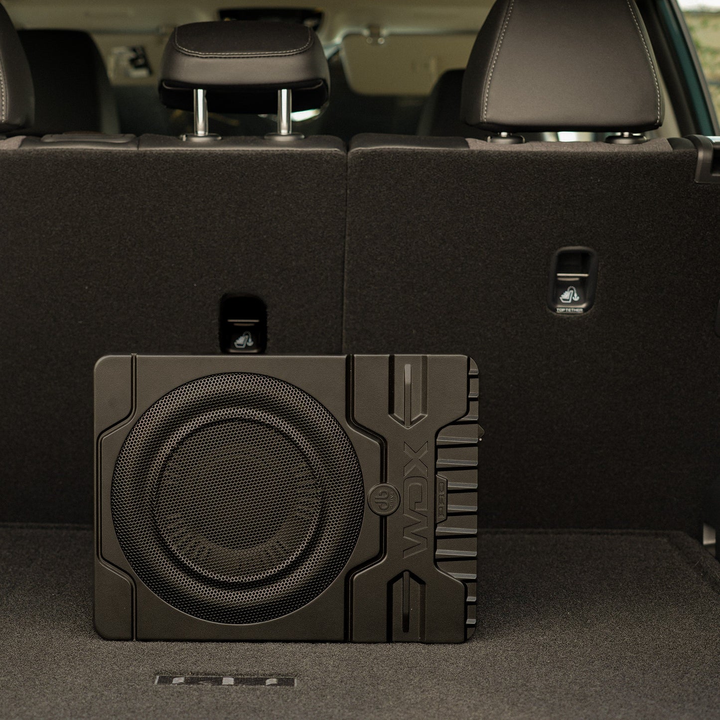DB Drive WDX PRO 10" Active Subwoofer: Compact High-Power Under-Seat Bass Solution