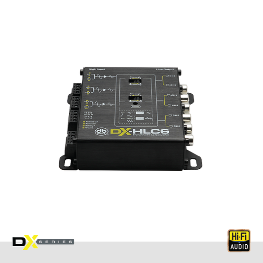 DB Drive DX-HLC6 : 6 Ch High Low-Level Converter With Summing Capability