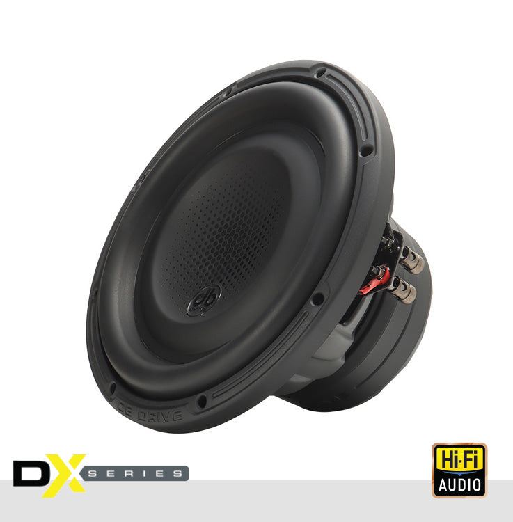 DB Drive DX-W10D4 : DX 10 in. Dual 4-Ohm Subwoofer