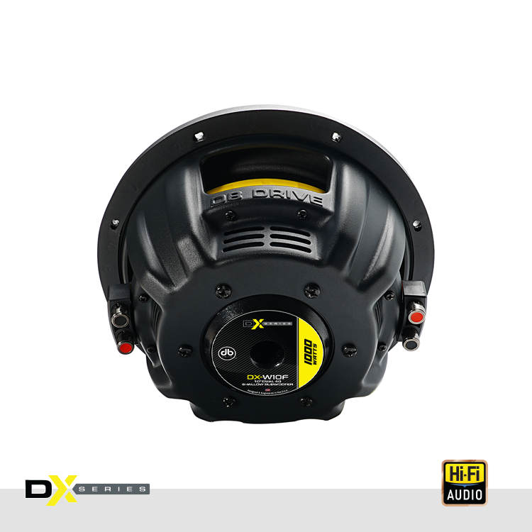 DB Drive DX-W10F : DX 10 in. 4-ohm Shallow Subwoofer