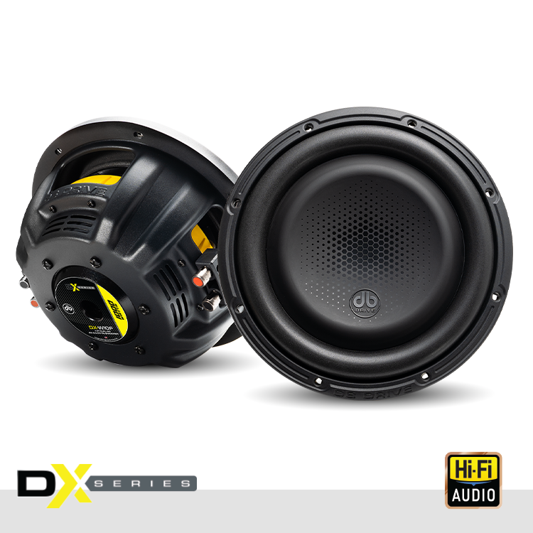 DB Drive DX-W10F : DX 10 in. 4-ohm Shallow Subwoofer