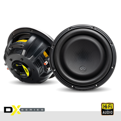 DB Drive DX-W10F : DX 10 in. 4-ohm Shallow Subwoofer