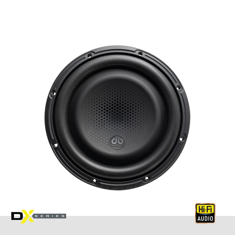 DB Drive DX-W10F : DX 10 in. 4-ohm Shallow Subwoofer