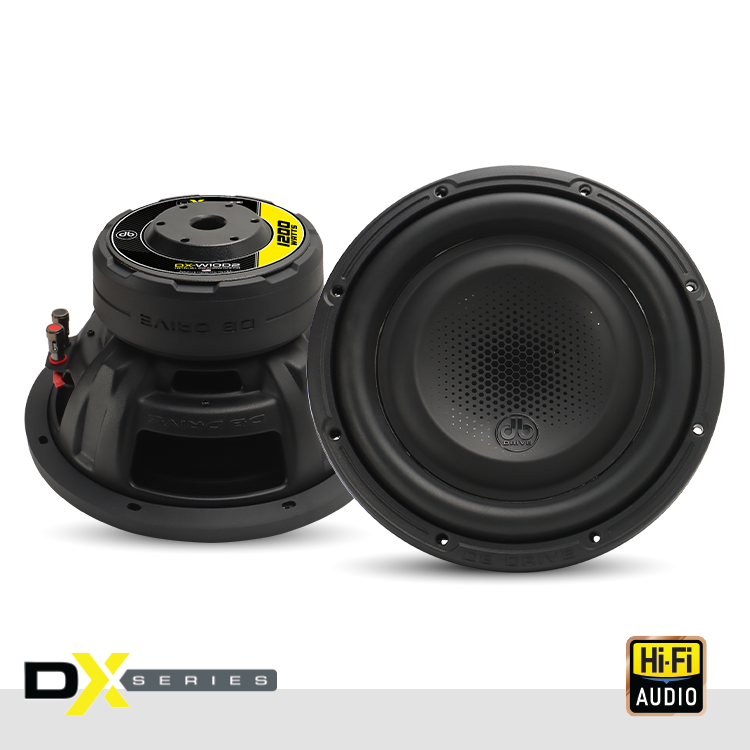 DB Drive DX-W10D2 : DX 10 in. Dual 2-Ohm Subwoofer