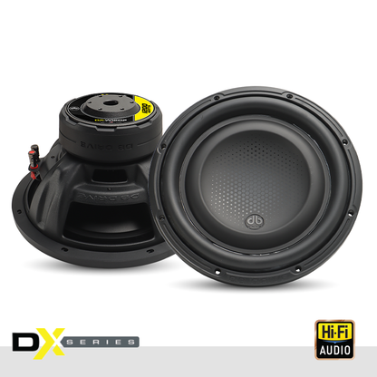 DB Drive DX-W12D2 : DX 12 in. Dual 2-Ohm Subwoofer
