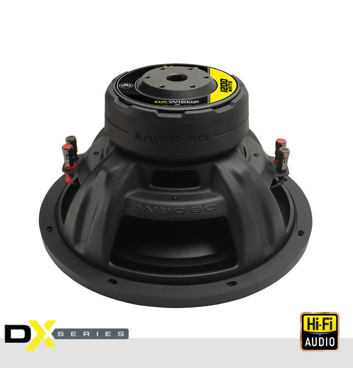 DB Drive DX-W12D2 : DX 12 in. Dual 2-Ohm Subwoofer