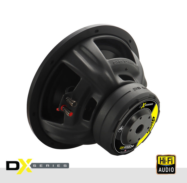 DB Drive DX-W12D4 : DX 12 in. Dual 4-Ohm Subwoofer
