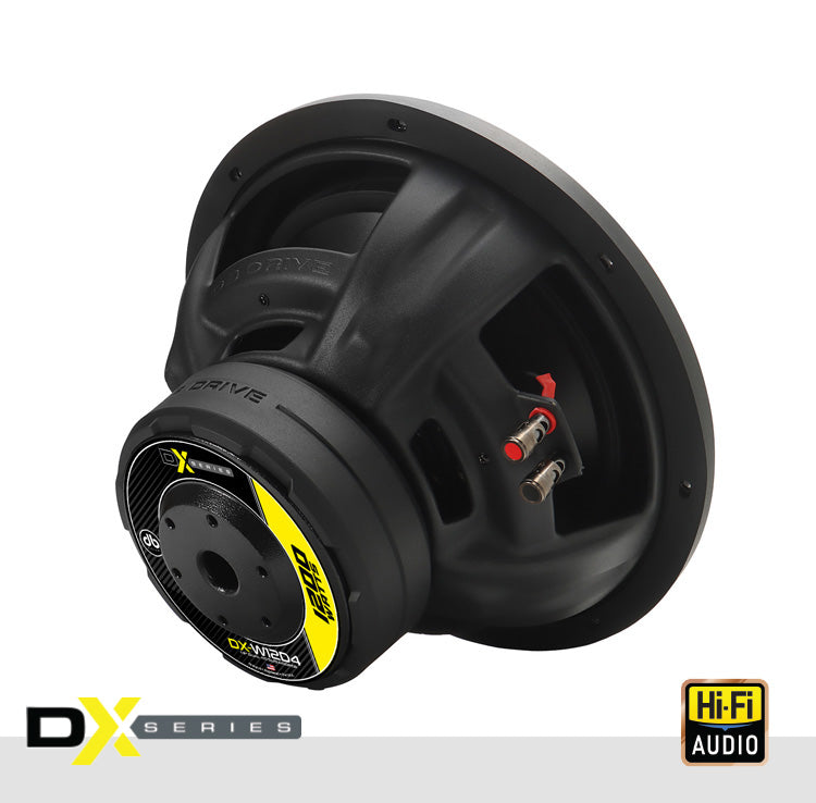 DB Drive DX-W12D4 : DX 12 in. Dual 4-Ohm Subwoofer