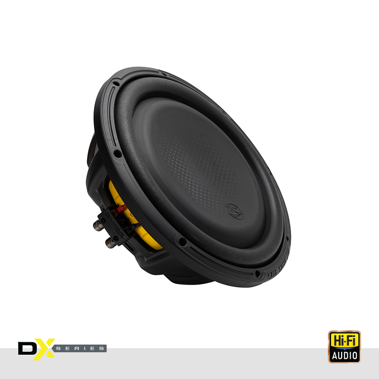 DB Drive DX-W12F : DX 12 in. Dual 4-Ohm Shallow Subwoofer