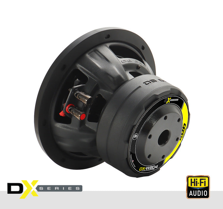 DB Drive DX-W8D4 : DX 8 in. Dual 4-Ohm Subwoofer