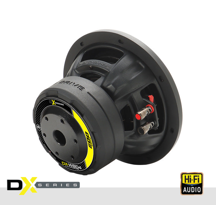 DB Drive DX-W8D4 : DX 8 in. Dual 4-Ohm Subwoofer