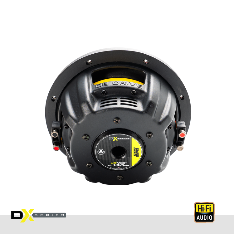 DB Drive DX-W8F : DX 8 in. Dual 4-ohm Shallow Subwoofer