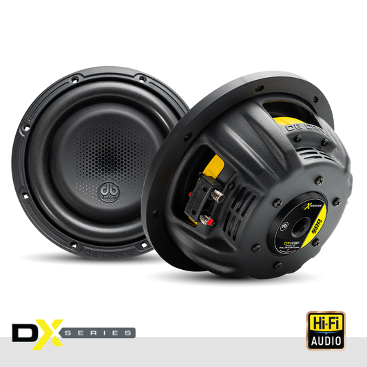 DB Drive DX-W8F : DX 8 in. Dual 4-ohm Shallow Subwoofer