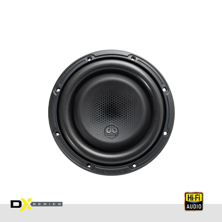 DB Drive DX-W8F : DX 8 in. Dual 4-ohm Shallow Subwoofer