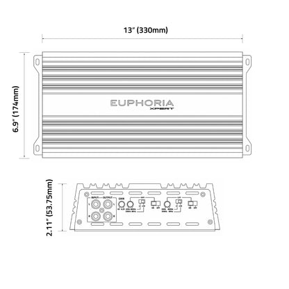 EX4.5 : Full Range Class D 5-Channel Amplifier