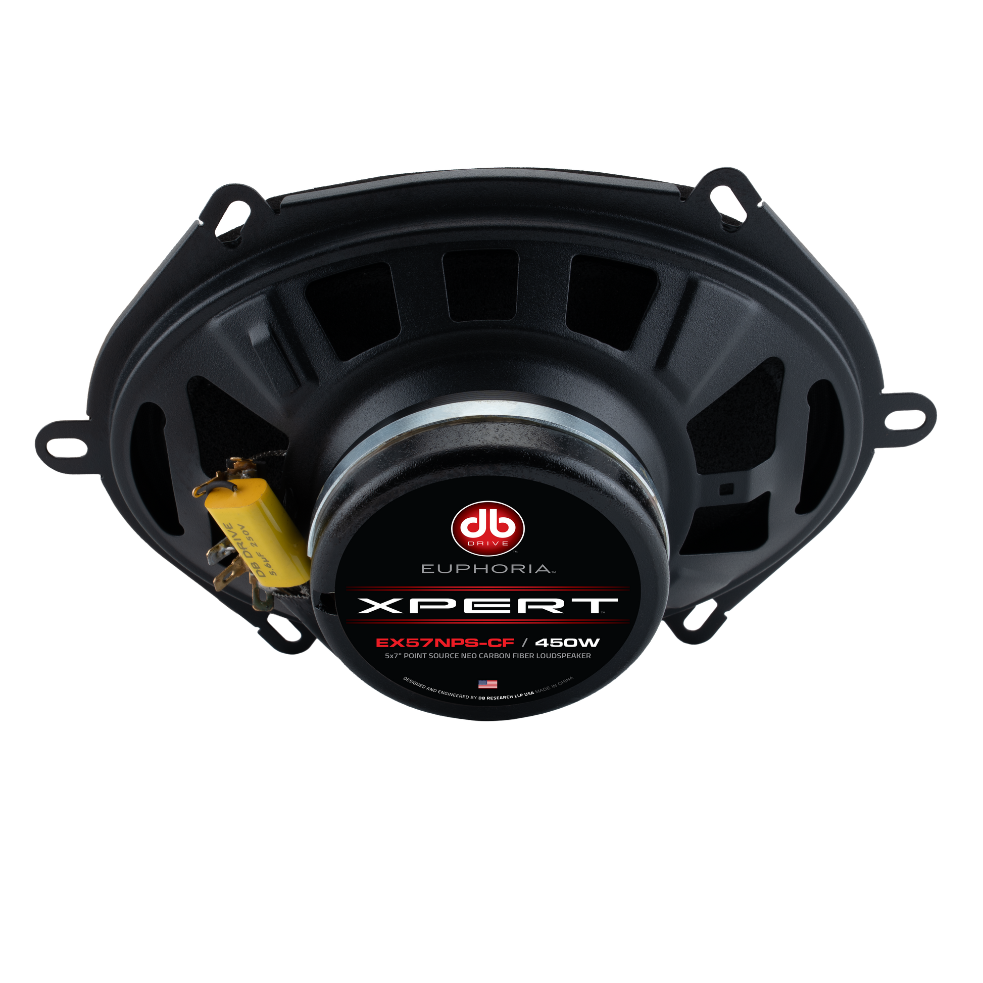 EX57NPS-CF : 5"×7" NEO Carbon Fiber Point Source Loudspeaker