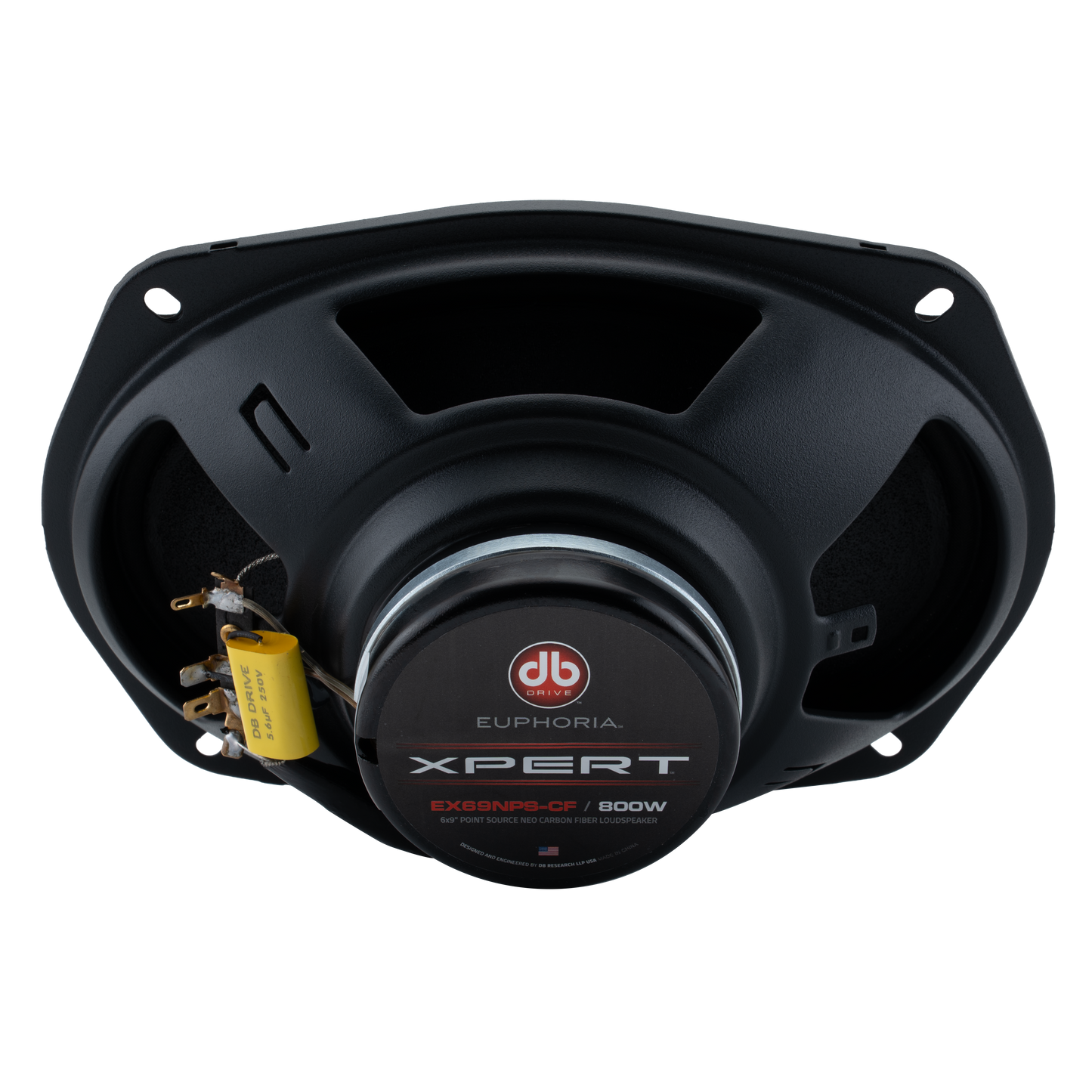 EX69NPS-CF : 6"×9" 2-way  NEO Carbon Fiber Point Source Loudspeaker