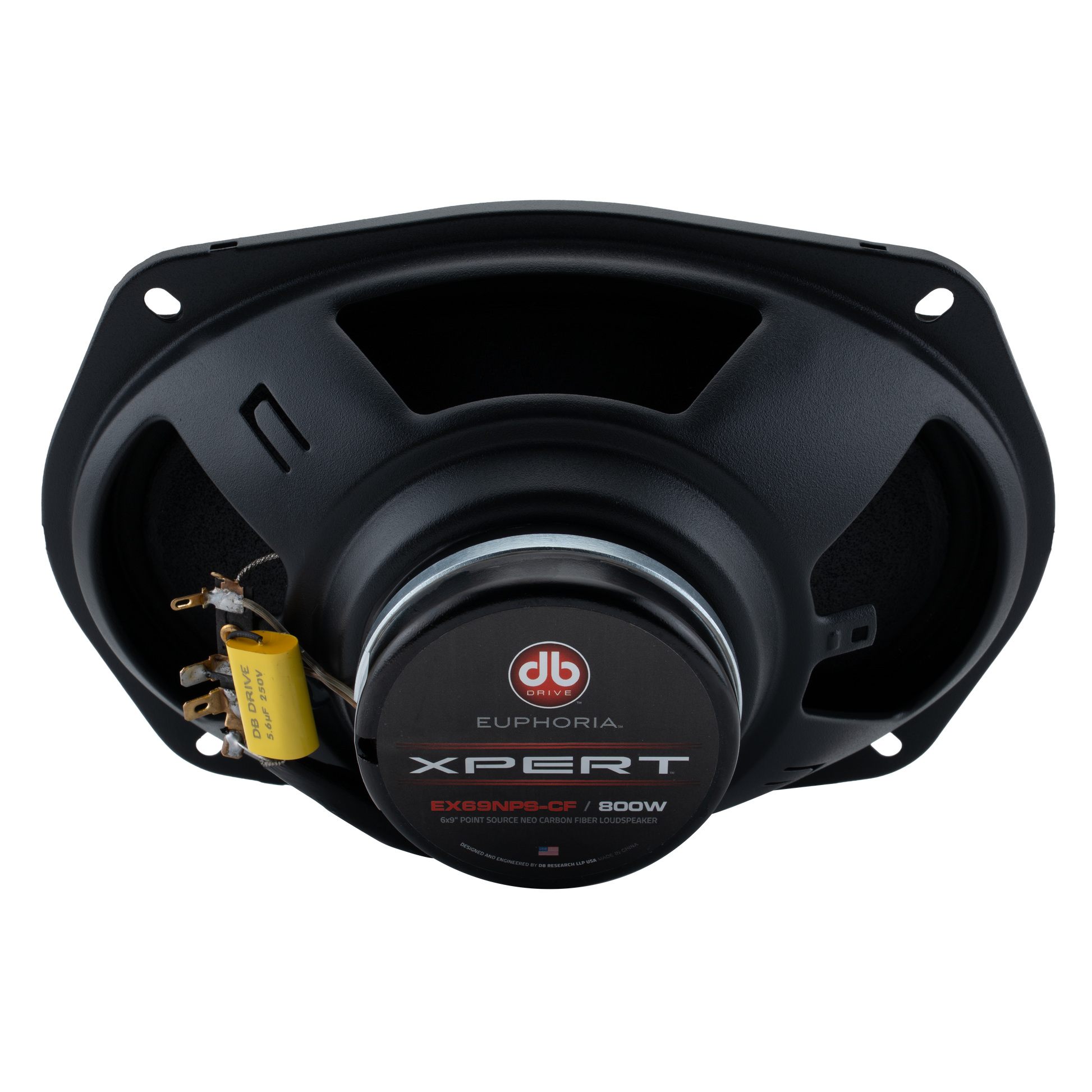 EX69NPS-CF : 6"×9" 2-way  NEO Carbon Fiber Point Source Loudspeaker