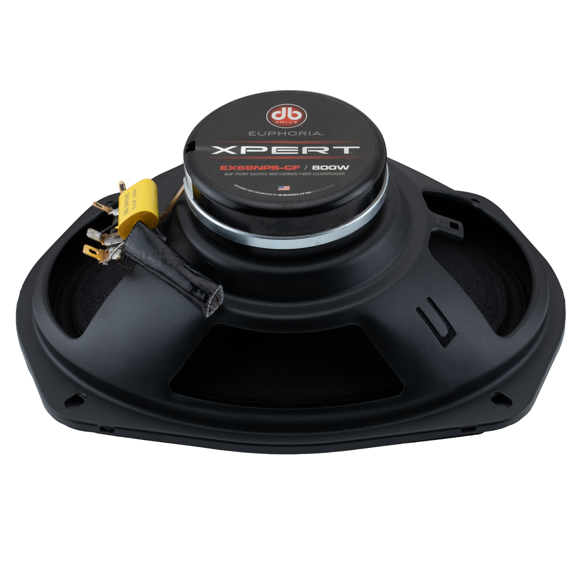 EX69NPS-CF : 6"×9" 2-way  NEO Carbon Fiber Point Source Loudspeaker