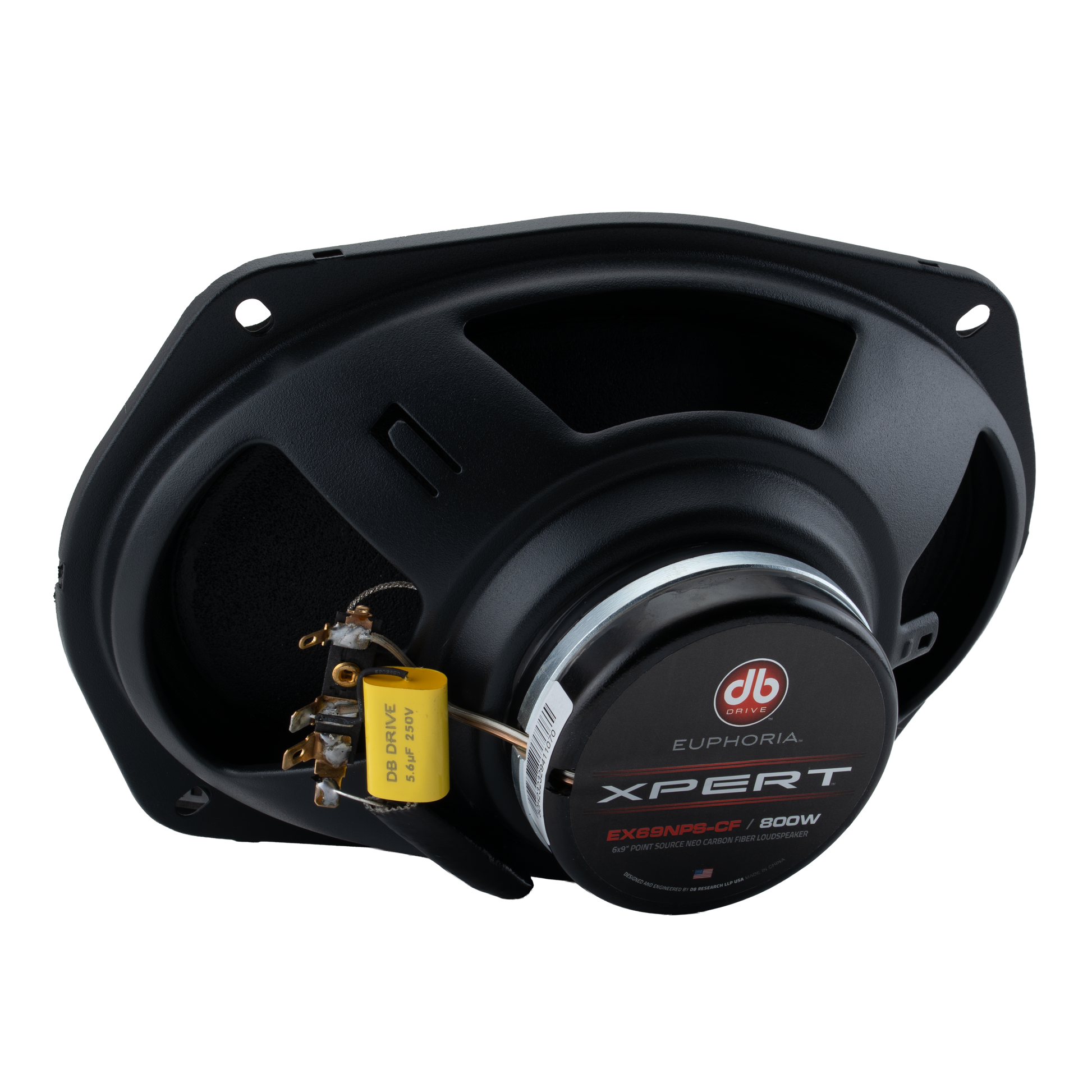 EX69NPS-CF : 6"×9" 2-way  NEO Carbon Fiber Point Source Loudspeaker