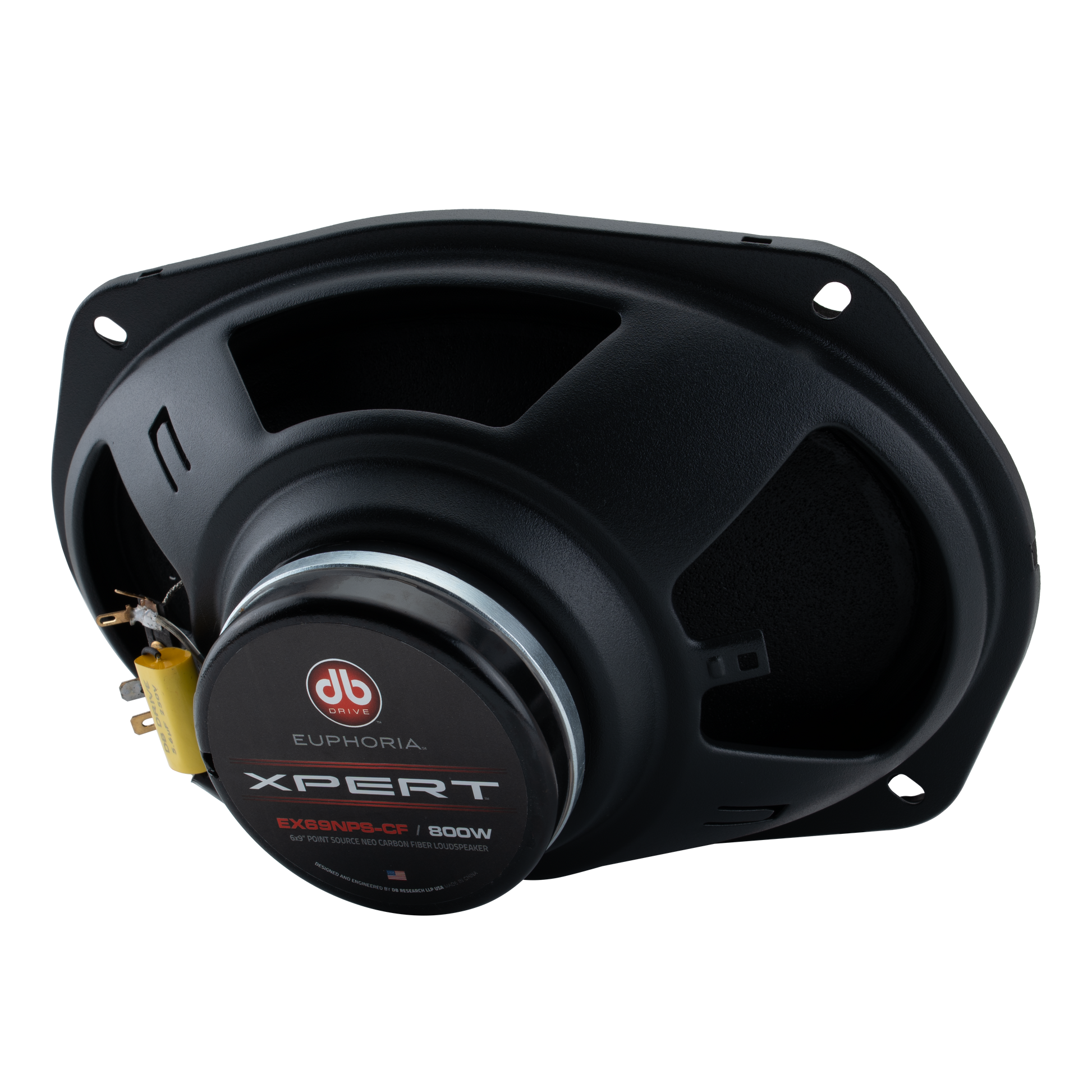 EX69NPS-CF : 6"×9" 2-way  NEO Carbon Fiber Point Source Loudspeaker
