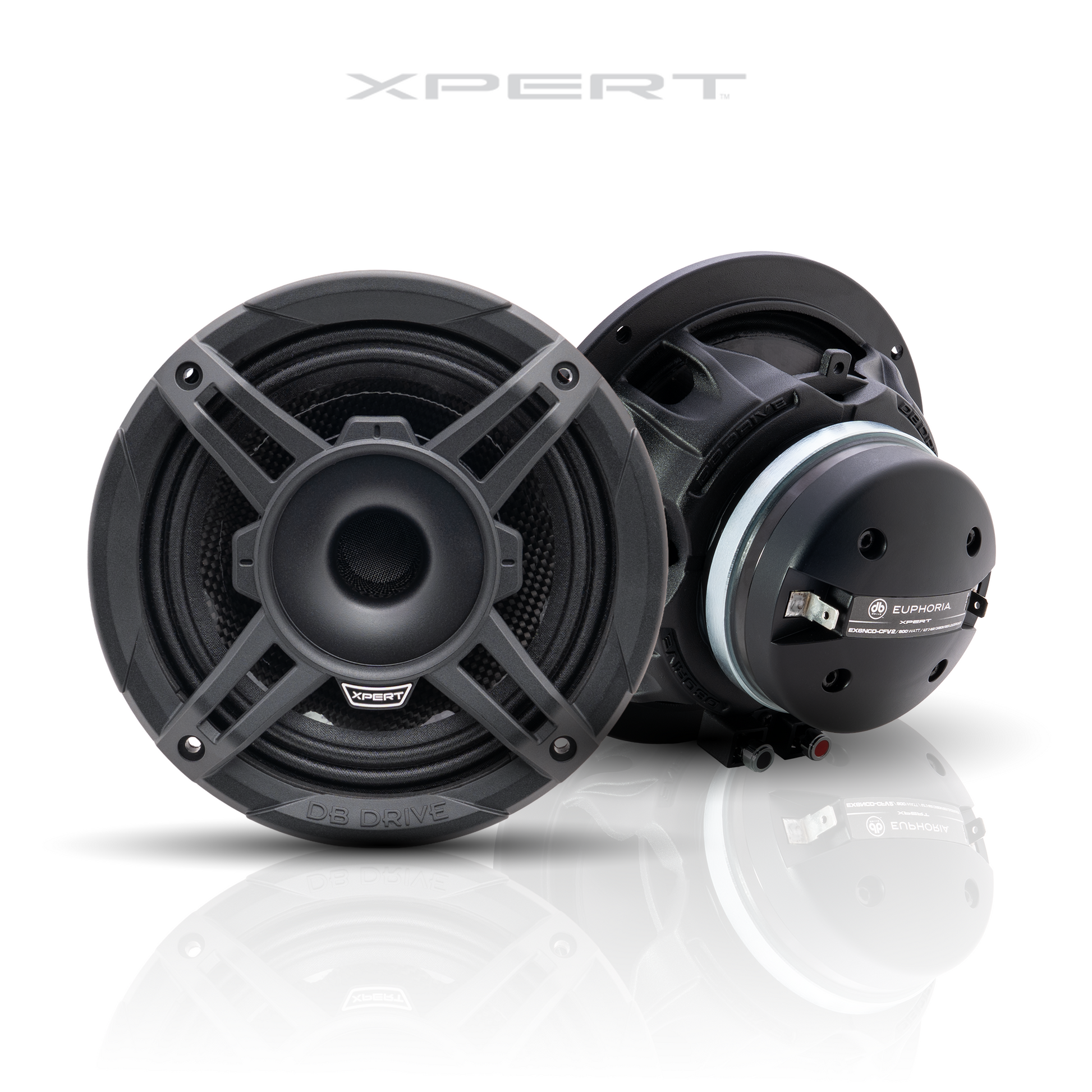 EX6NCD-CFV2 : 6.5" 2-way NEO Carbon Fiber Loudspeaker (1 Pair)