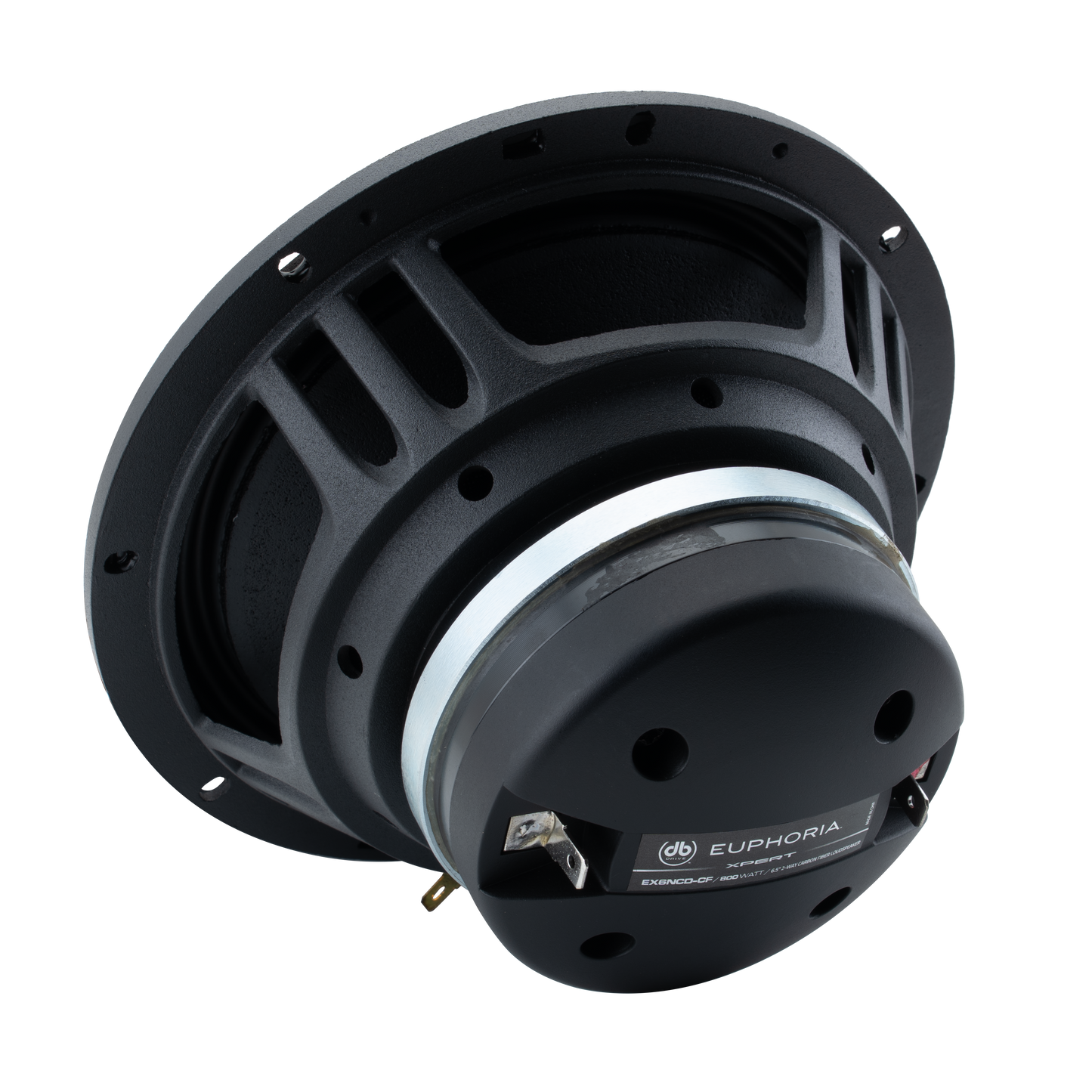 EX6NCD-CF : 6.5 in. 2-Way NEO Carbon Fiber Loudspeaker W/ Back Mounted Compression Driver