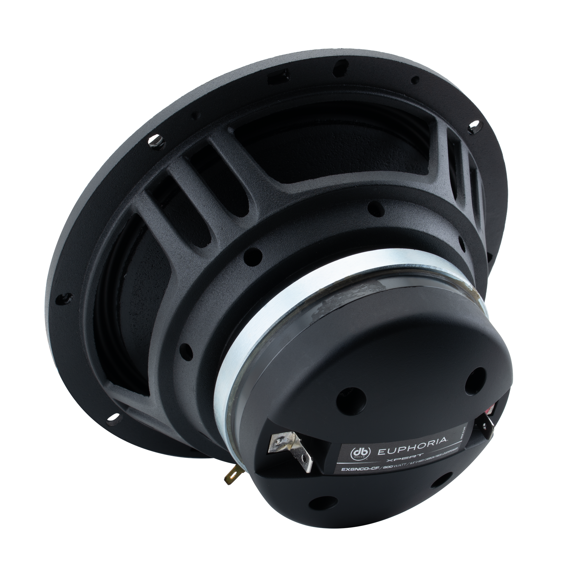EX6NCD-CF : 6.5 in. 2-Way NEO Carbon Fiber Loudspeaker W/ Back Mounted Compression Driver