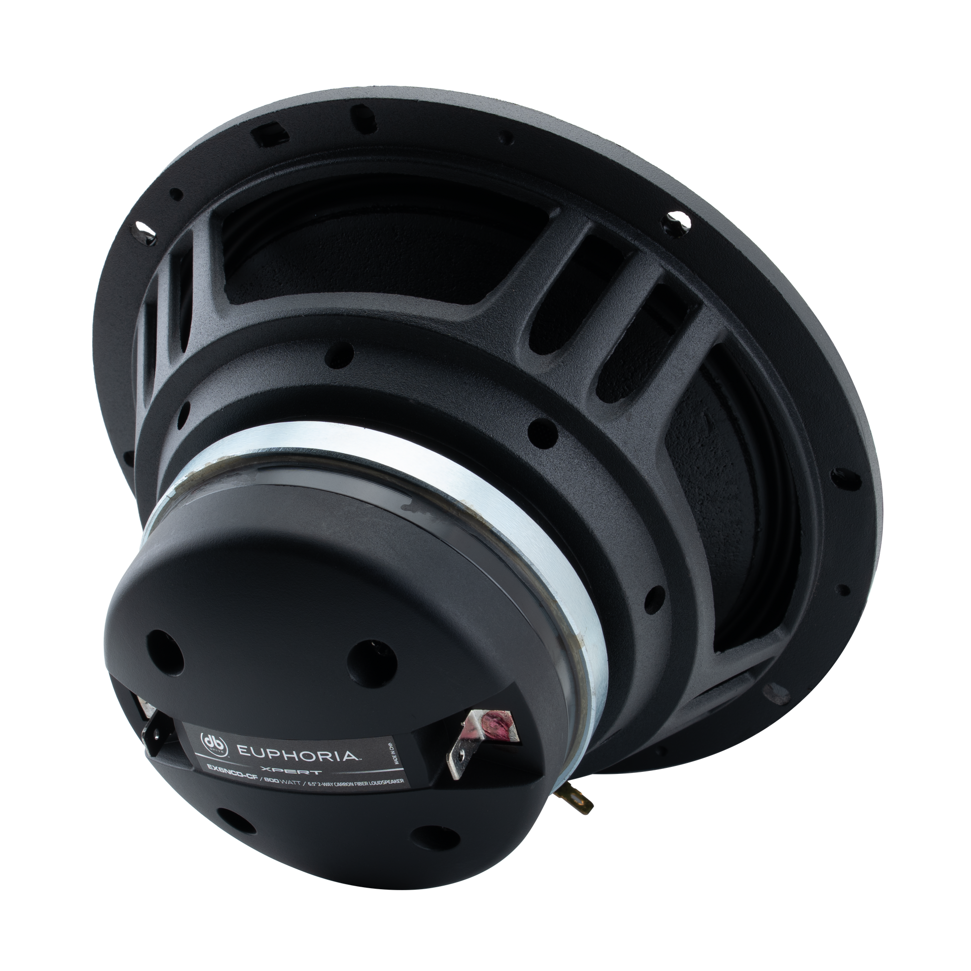 EX6NCD-CF : 6.5 in. 2-Way NEO Carbon Fiber Loudspeaker W/ Back Mounted Compression Driver