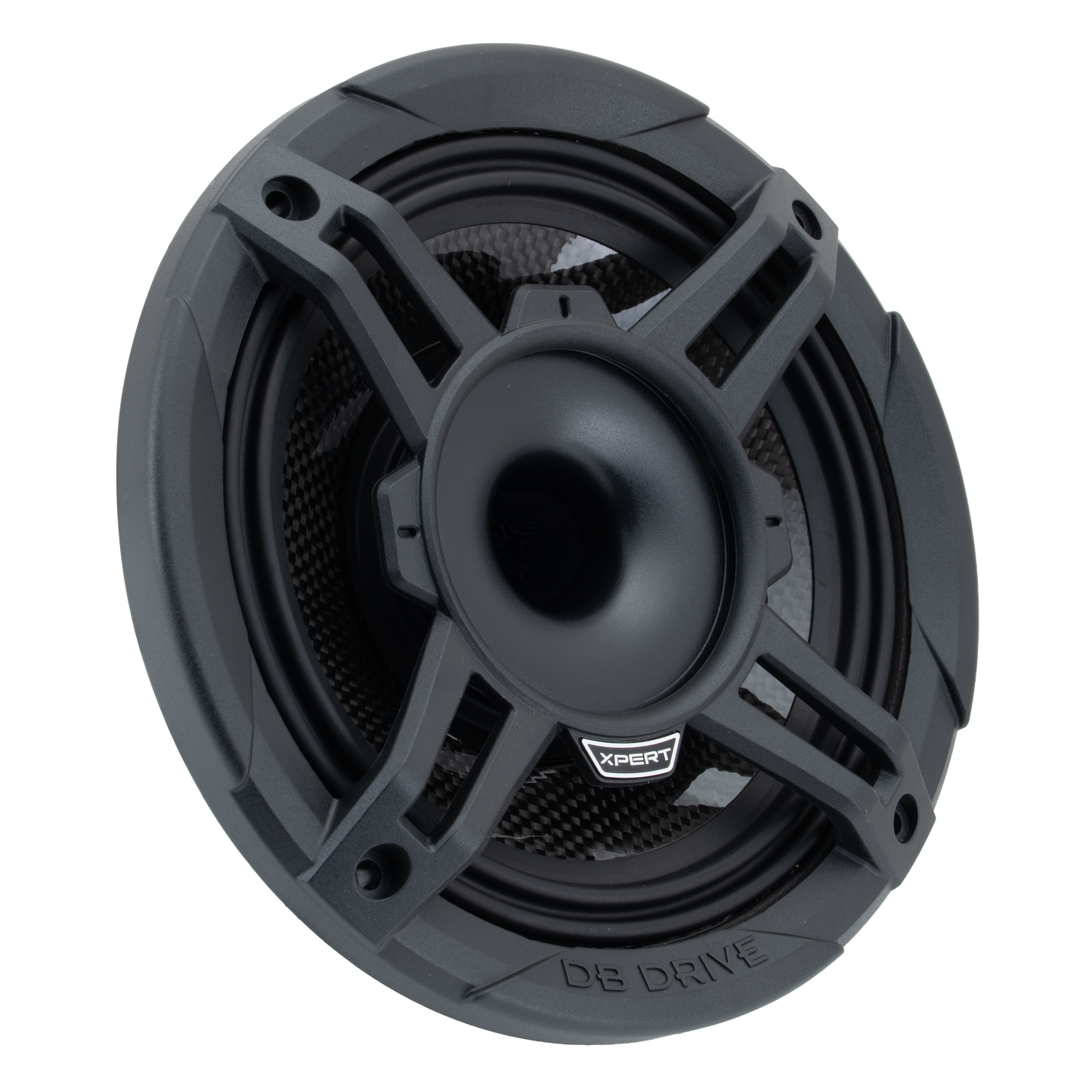 EX6NCD-CF : 6.5 in. 2-Way NEO Carbon Fiber Loudspeaker W/ Back Mounted Compression Driver