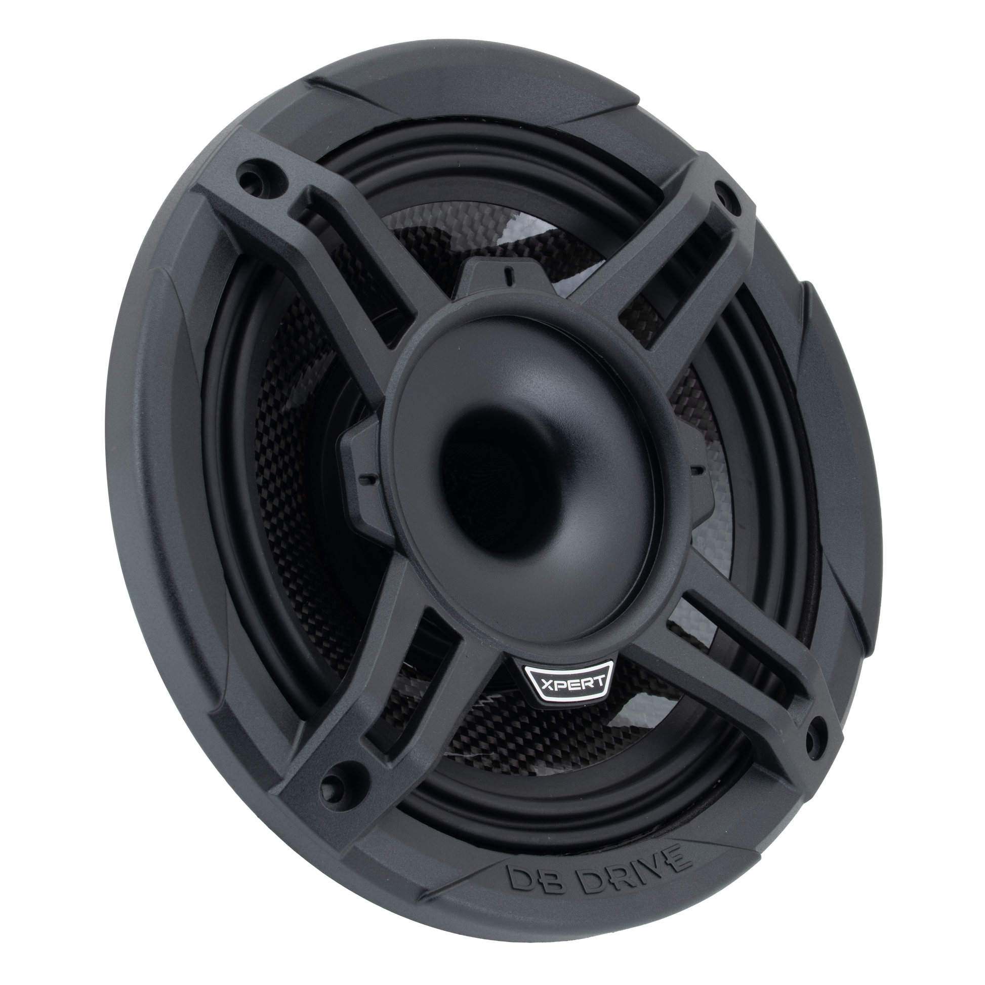EX6NCD-CF : 6.5 in. 2-Way NEO Carbon Fiber Loudspeaker W/ Back Mounted Compression Driver
