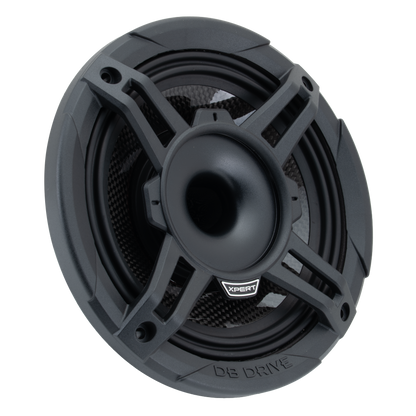 EX6NCD-CF : 6.5 in. 2-Way NEO Carbon Fiber Loudspeaker W/ Back Mounted Compression Driver