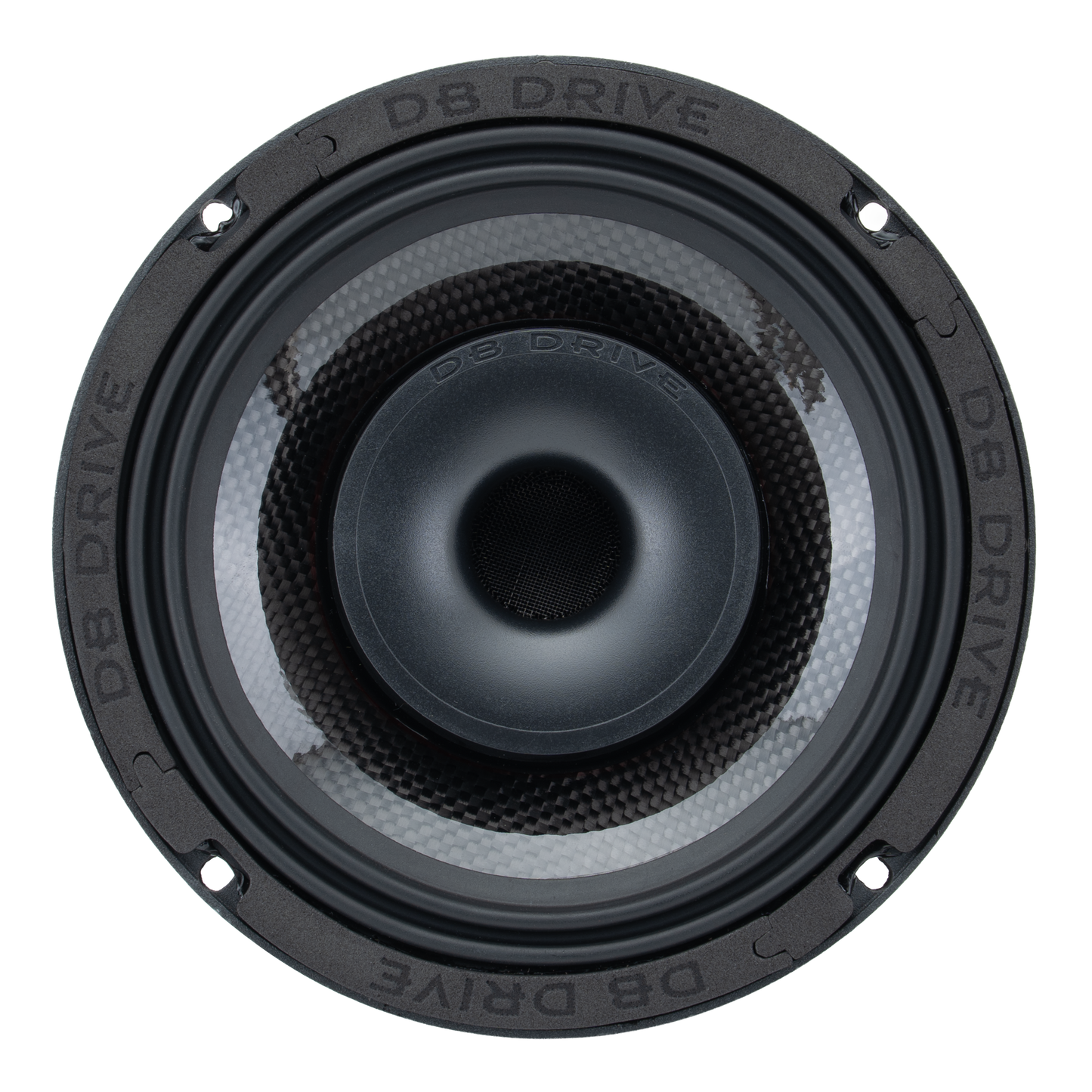 EX6NCD-CF : 6.5 in. 2-Way NEO Carbon Fiber Loudspeaker W/ Back Mounted Compression Driver