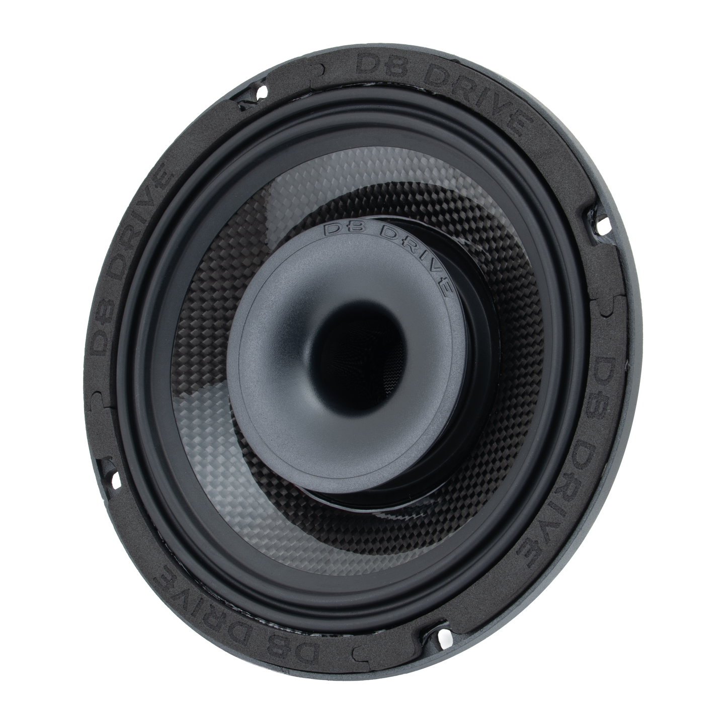 EX6NCD-CF : 6.5 in. 2-Way NEO Carbon Fiber Loudspeaker W/ Back Mounted Compression Driver