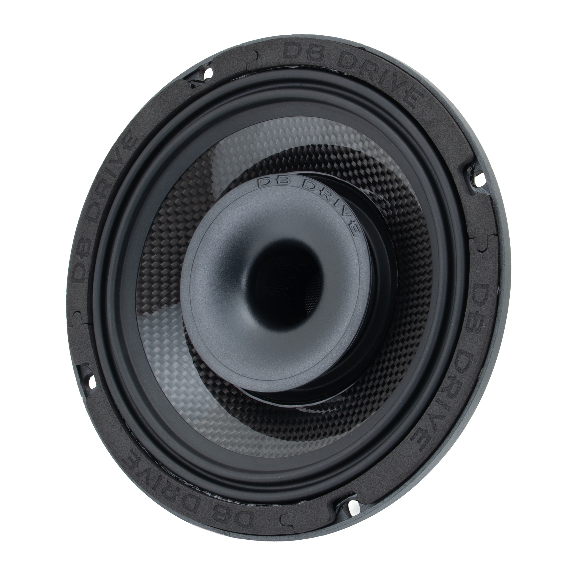 EX6NCD-CF : 6.5 in. 2-Way NEO Carbon Fiber Loudspeaker W/ Back Mounted Compression Driver