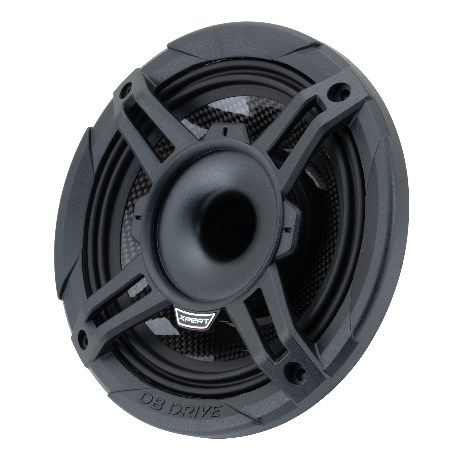 EX6NCD-CF : 6.5 in. 2-Way NEO Carbon Fiber Loudspeaker W/ Back Mounted Compression Driver