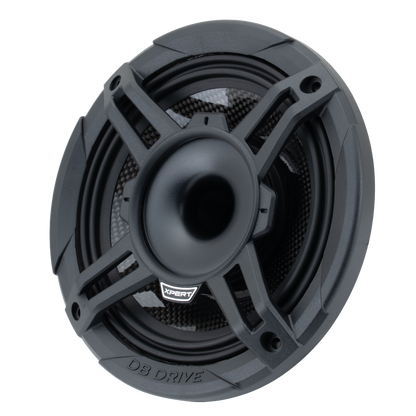 EX6NCD-CF : 6.5 in. 2-Way NEO Carbon Fiber Loudspeaker W/ Back Mounted Compression Driver