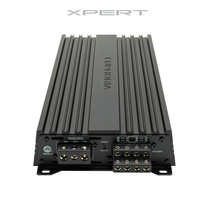 EX8.4 : 4 X 400 Full Range Class D 4 Channel Power Sports Amplifier